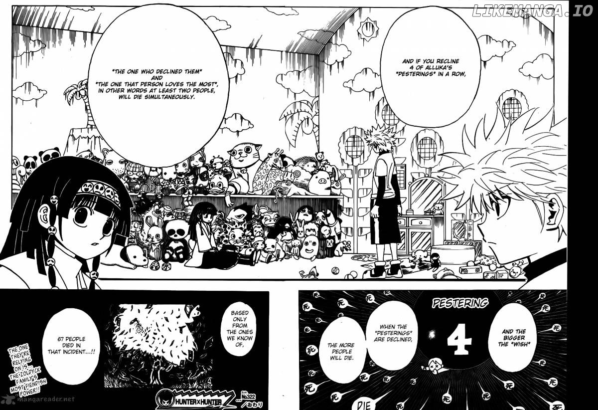 Hunter x Hunter, Chapter 322 image 18